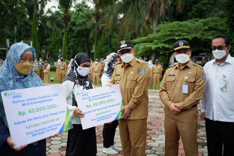 Portal Berita Resmi Pemerintah Kota Depok Wali Kota Terima