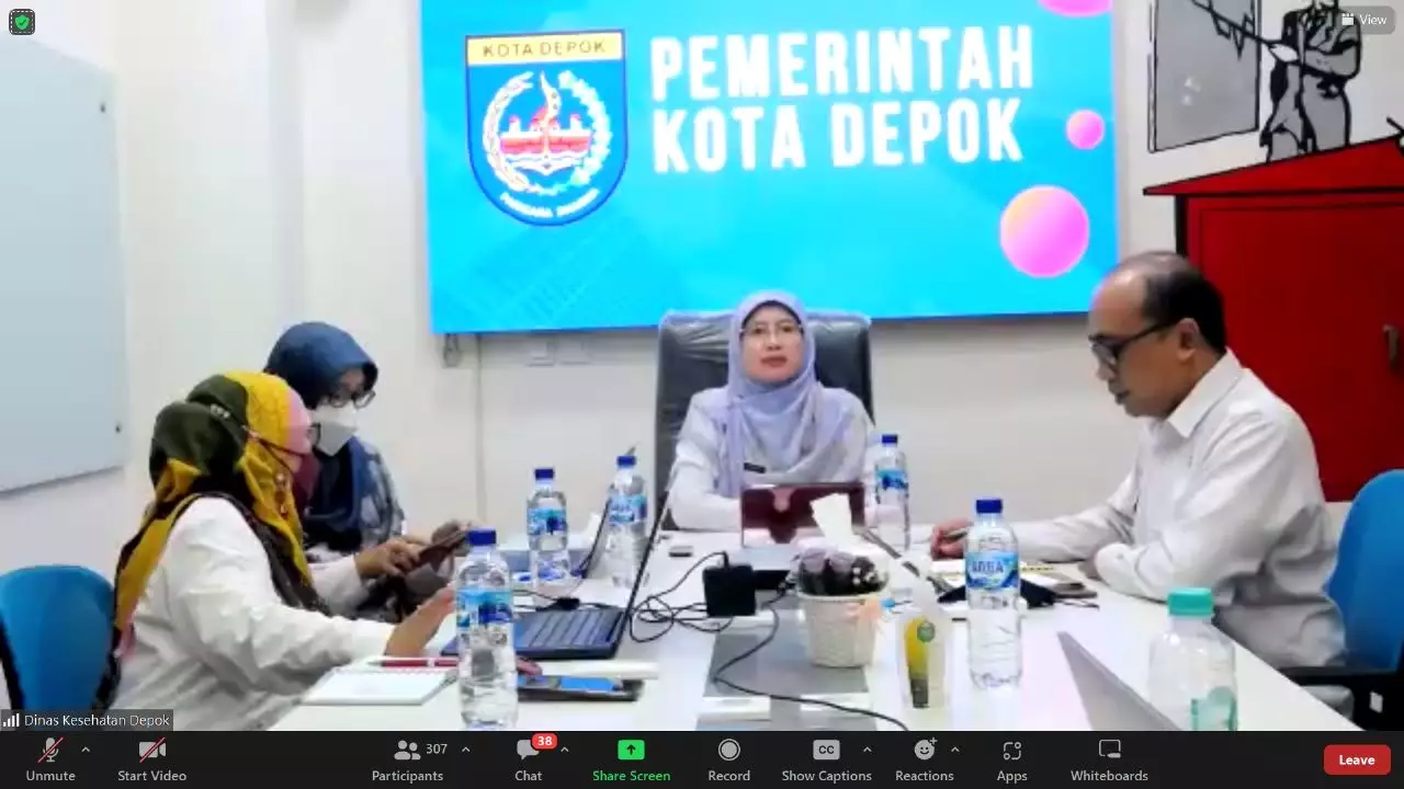 Portal Berita Resmi Pemerintah Kota Depok Dinkes Gelar Rapat