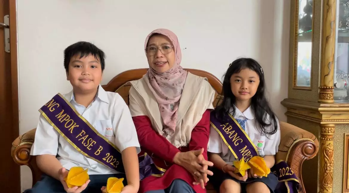 Abang Mpok SD Nasional Plus Tunas Global Audiensi dengan Bunda Elly, Bahas Pelestarian Belimbing Dewa