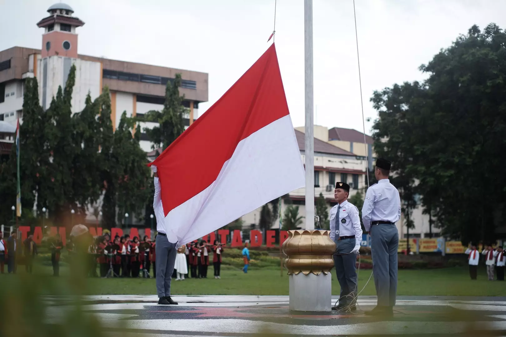 Kemenag Depok Gelar Upacara Peringatan HAB Ke-77 Tingkat Kota Depok