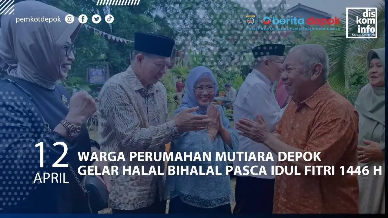 Momen Lebaran, Warga Mutiara Depok Gelar Halalbihalal