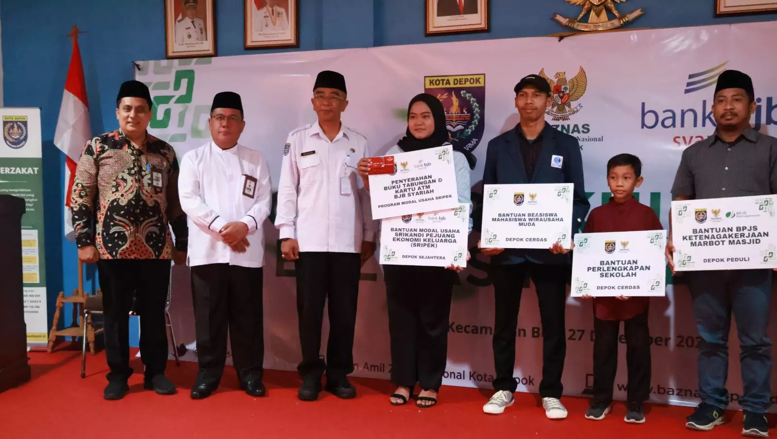 Selama tahun 2023, Baznas Kota Depok Salurkan Dana Zakat Sebesar Rp5,6 M