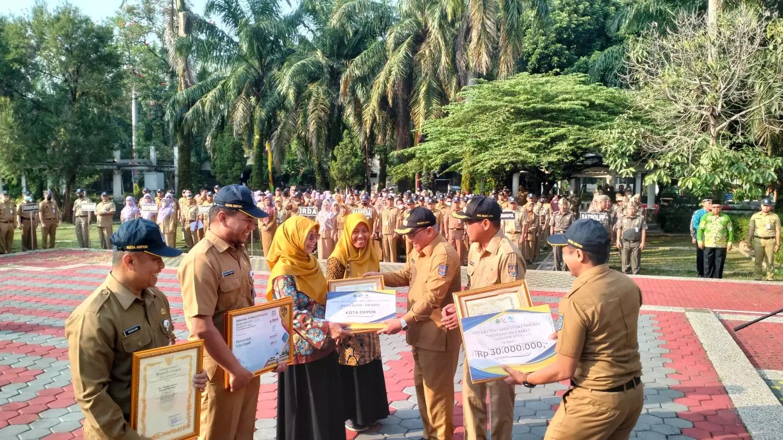 Keren, Kota Depok Sabet Dua Penghargaan pada Lomba Posyandu Tingkat Provinsi