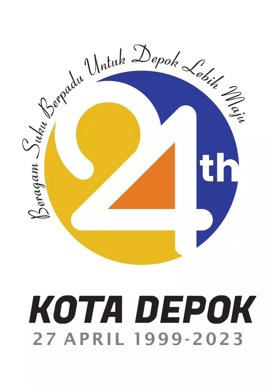 Genap Berusia 24 Tahun, Begini Makna Logo Hari Jadi Kota Depok