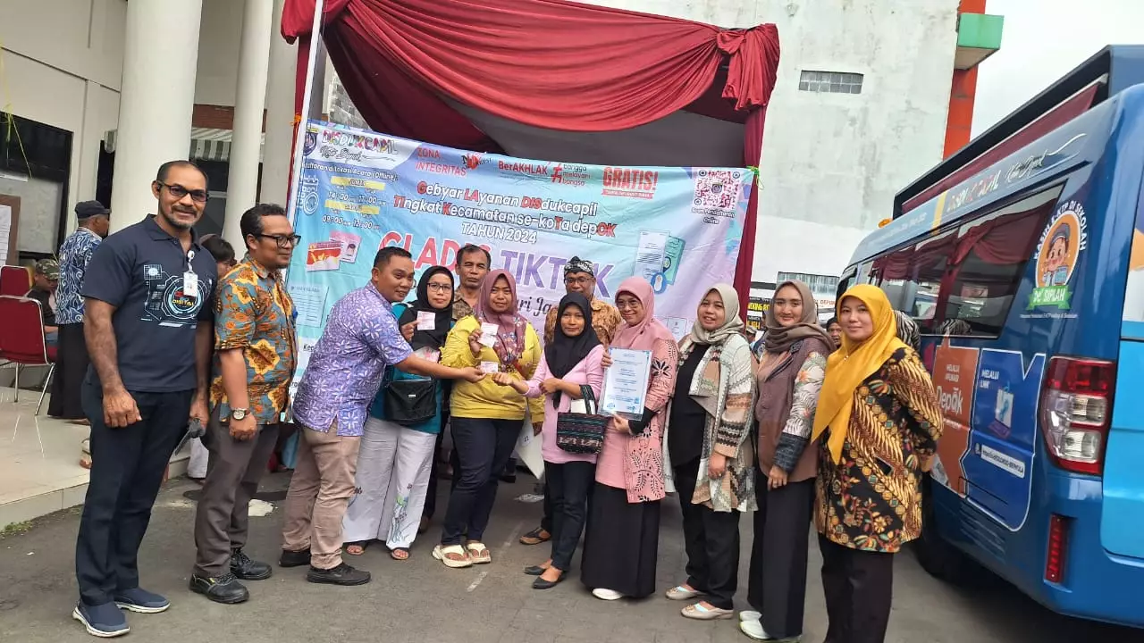 Berlangsung di Enam Kecamatan, Gladis Tiktok Berhasil Terbitkan Ribuan Dokumen Kependudukan