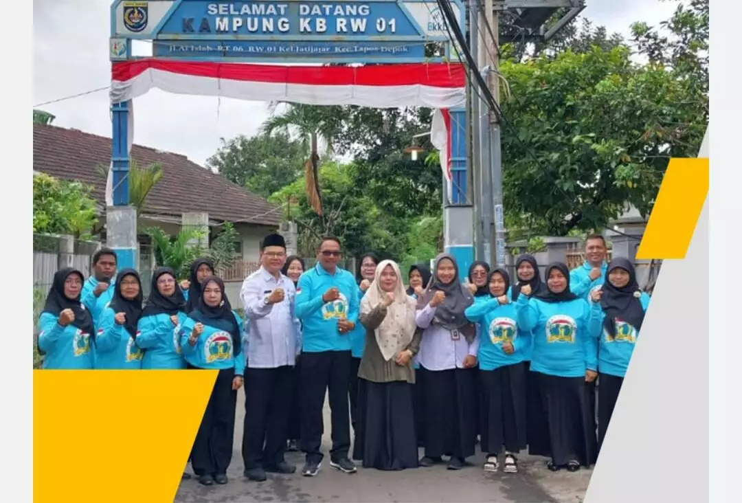 Kampung KB RW 01 Jatijajar Sabet Juara I Lomba Kampung KB Tingkat Kota