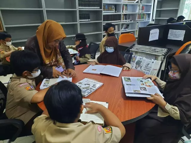 Memperkaya Wawasan di Ruang Referensi Perpustakaan Kota Depok