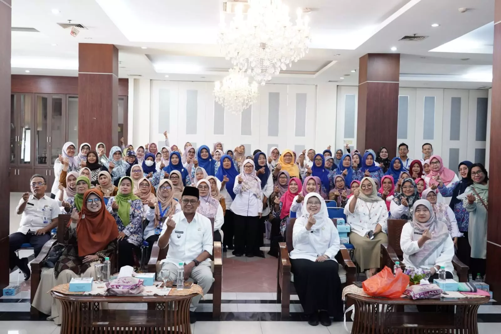 DP3AP2KB Depok Gelar Pembinaan dan Peningkatan Kapasitas Ratusan Tenaga Lini Lapangan