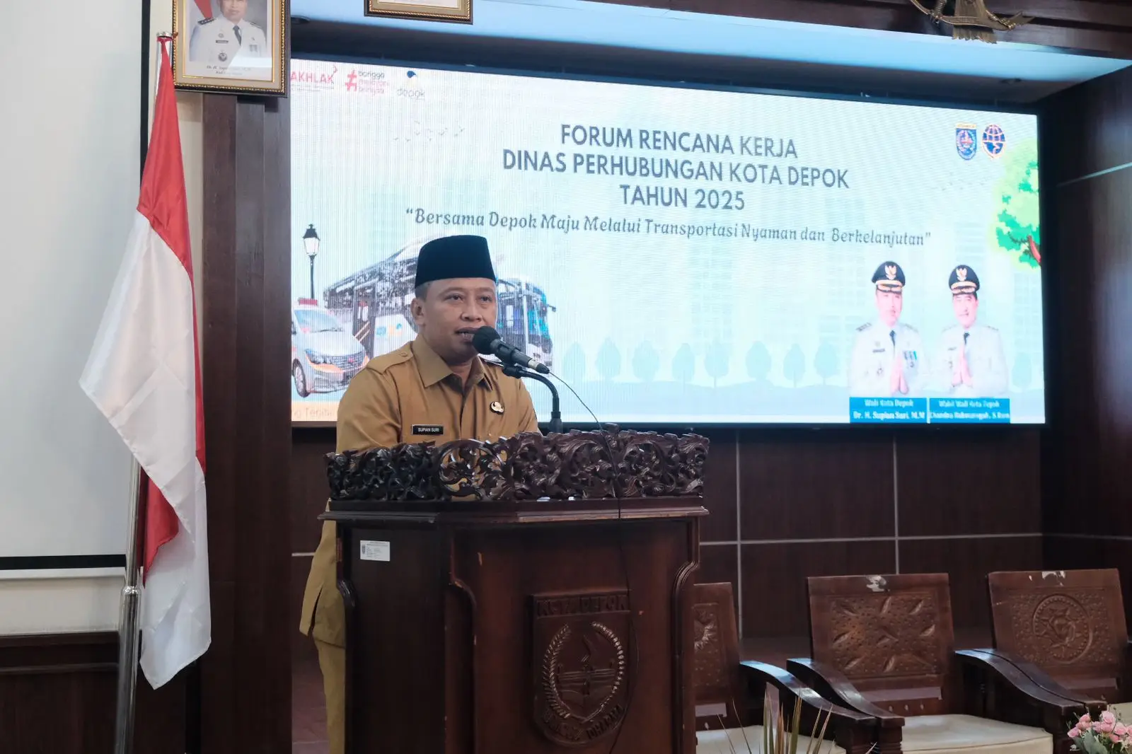 Wali Kota Depok Minta Dishub Fokus Tangani Kemacetan Sawangan dan Transportasi Publik