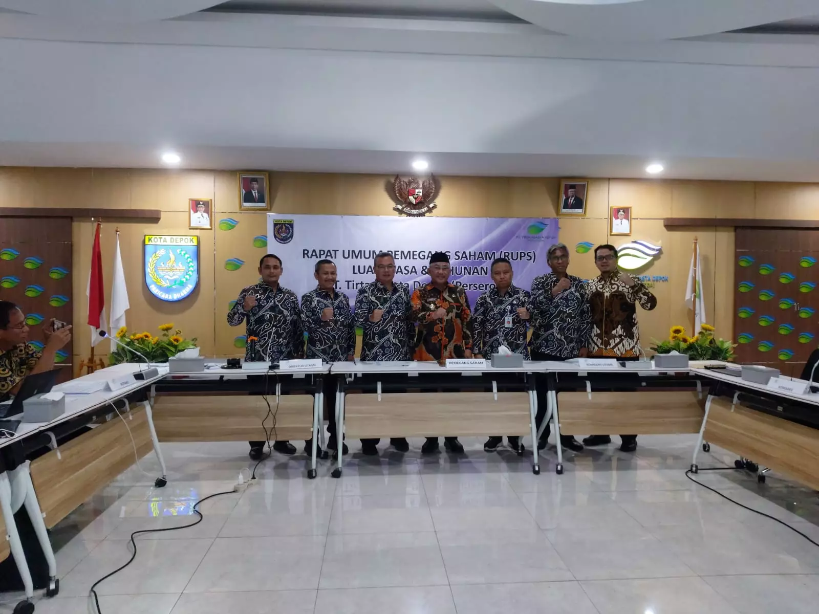 Wali Kota Depok Sahkan Pengangkatan Kembali Tiga Komisaris PT Tirta Asasta
