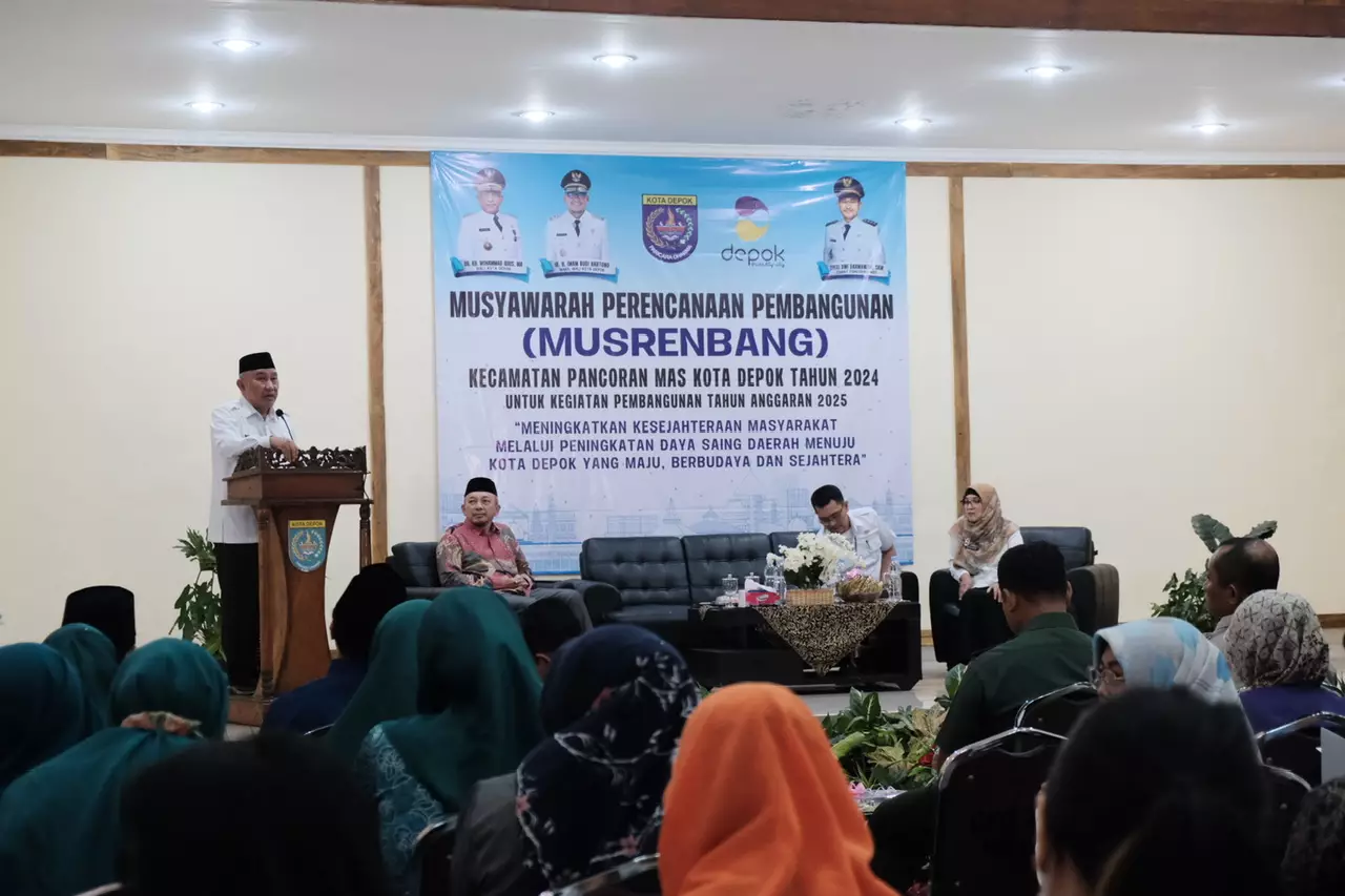 Wali Kota Depok Hadiri Musrenbang Kecamatan Panmas Tahun 2025