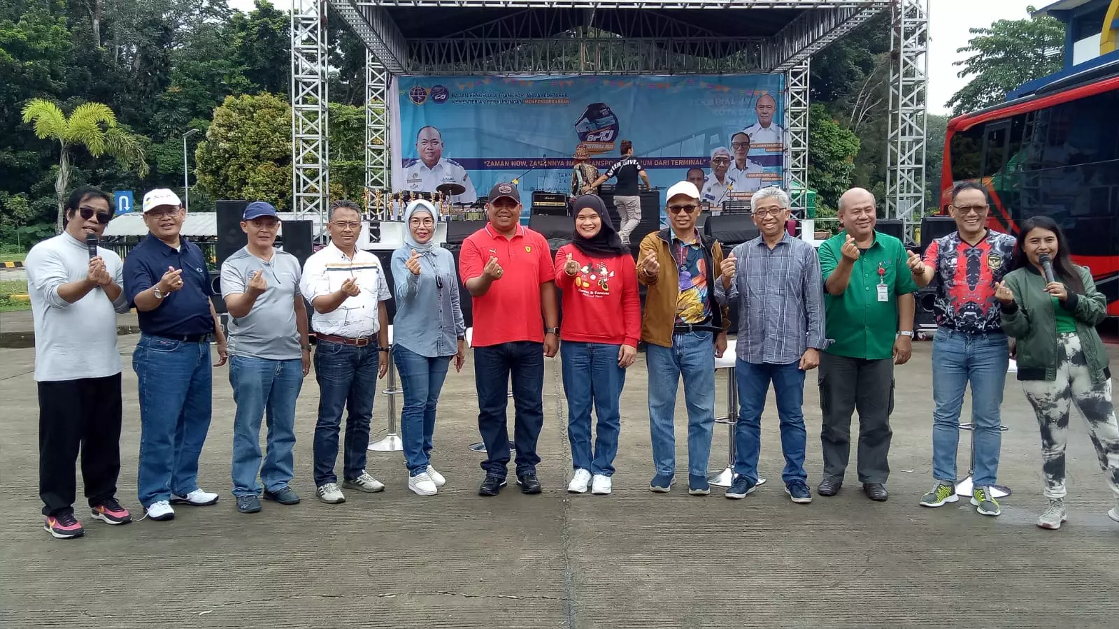 Lewat Festival, BPTJ Ajak Warga Depok Gunakan Trasportasi Umum dari Terminal