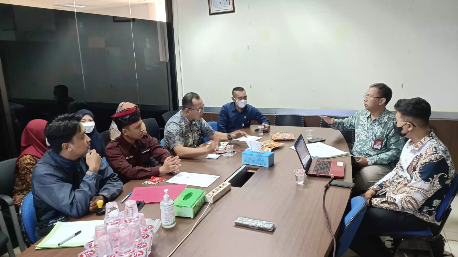Monitoring dan Evaluasi Aplikasi LAPOR, Kemendagri Kunjungi Diskominfo Kota Depok