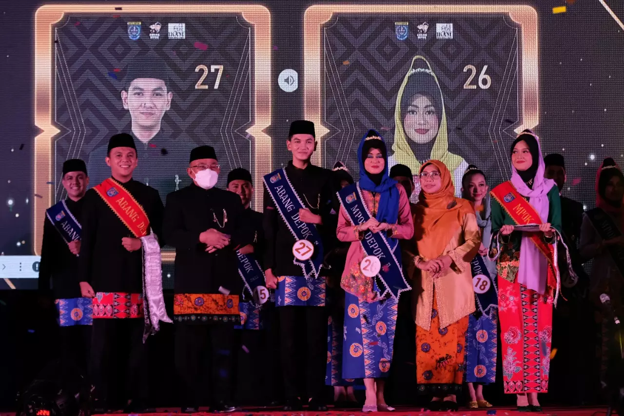 Afri dan Shabrina Jadi Abang Mpok Depok 2022, Wali Kota: Mereka Diharapkan Jadi Duta Pariwisata