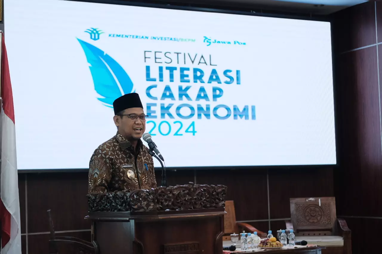 Wakil Wali Kota Depok Hadiri Festival Literasi Cakap Ekonomi 2024