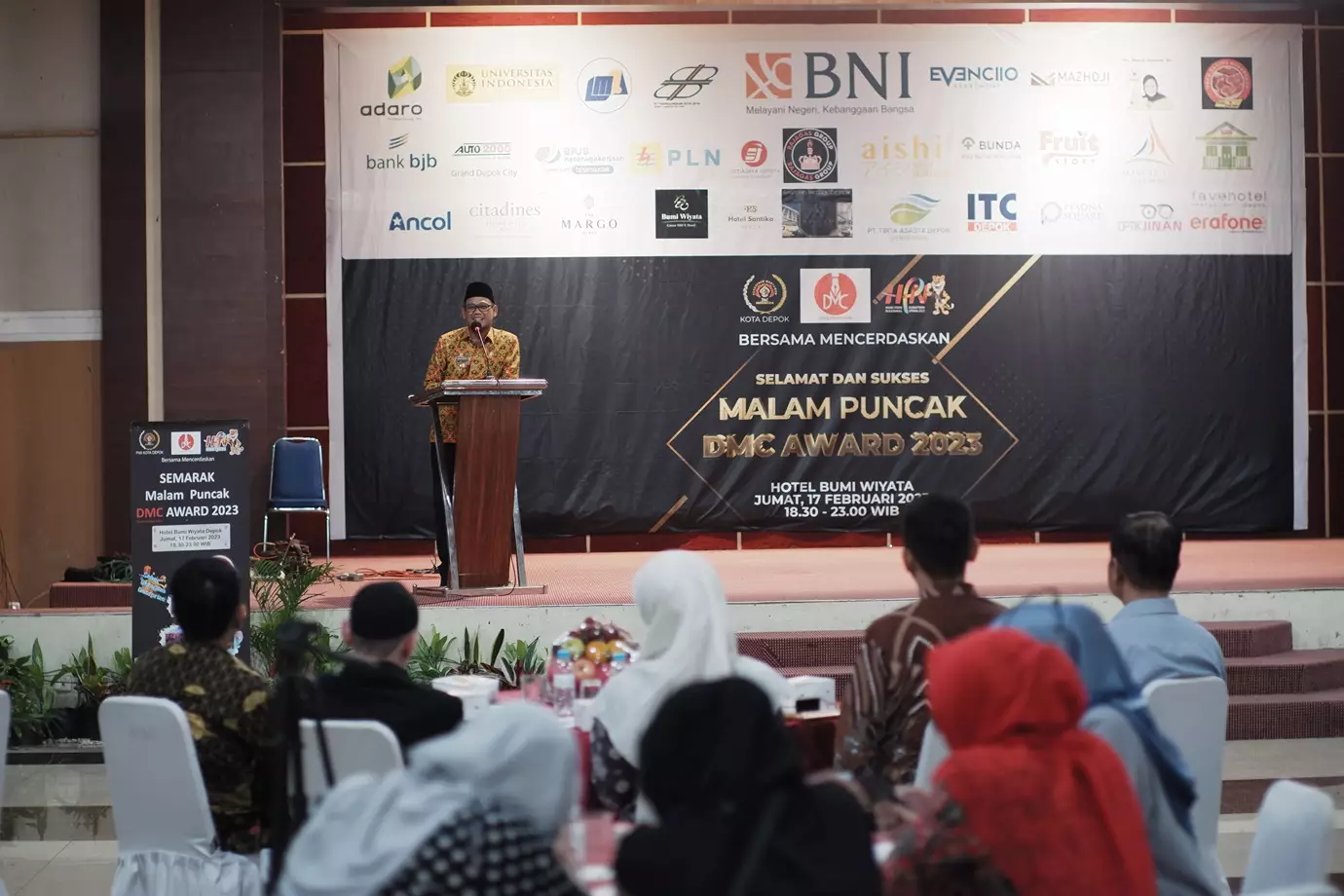 Wakil Wali Kota Hadiri DMC Award 2023