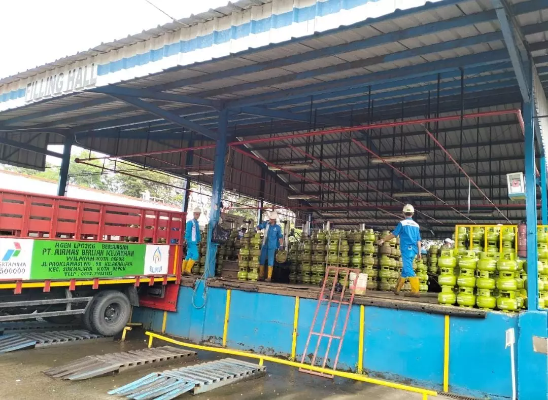 Stok LPG 3 Kg di Depok Dipastikan Aman Selama Nataru