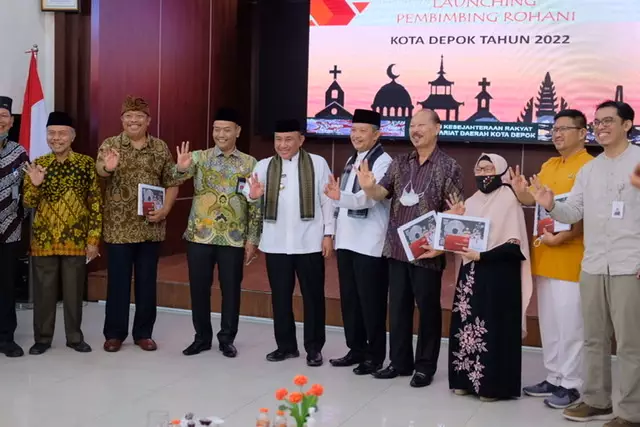 Peluncuran Pembimbing Rohani Tingkat Kota Depok Tahun 2022