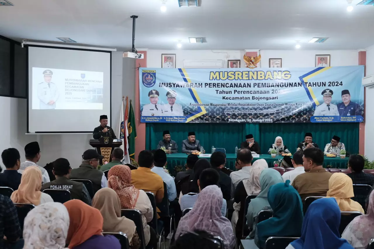 Wali Kota Depok Buka Musrenbang Kecamatan Bojongsari