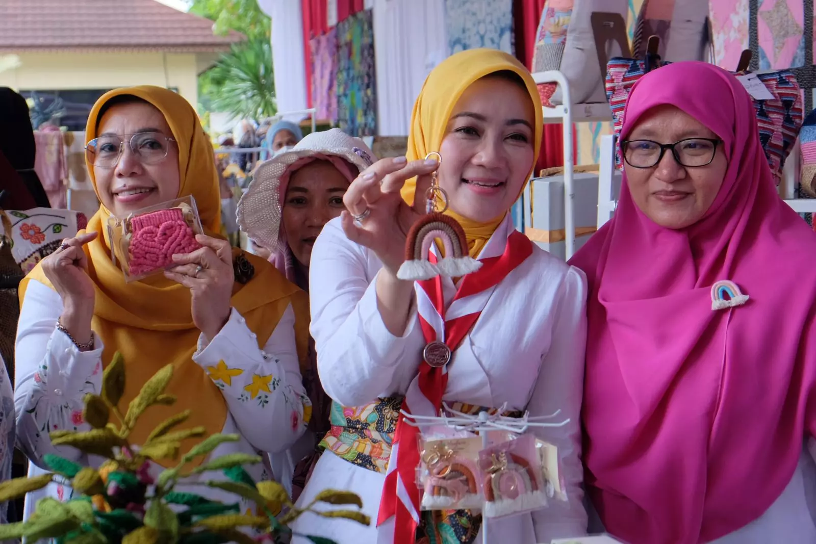 Kehadiran Ketua Dekranasda Jawa Barat Disambut Baik Pelaku UMKM Depok