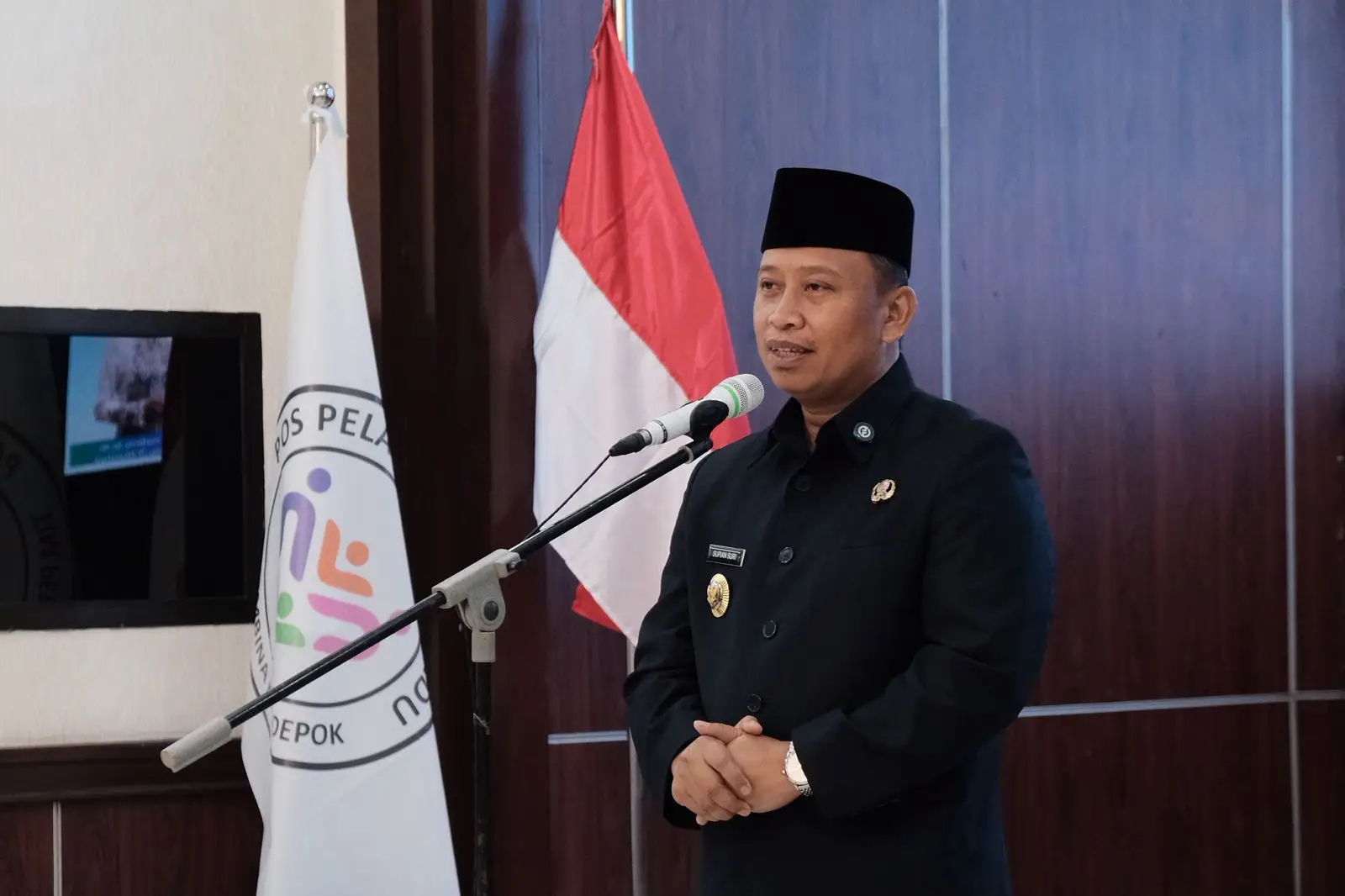 Siapkan Generasi Hebat di Indonesia Emas, Supian Suri Kukuhkan TP Posyandu Kota Depok