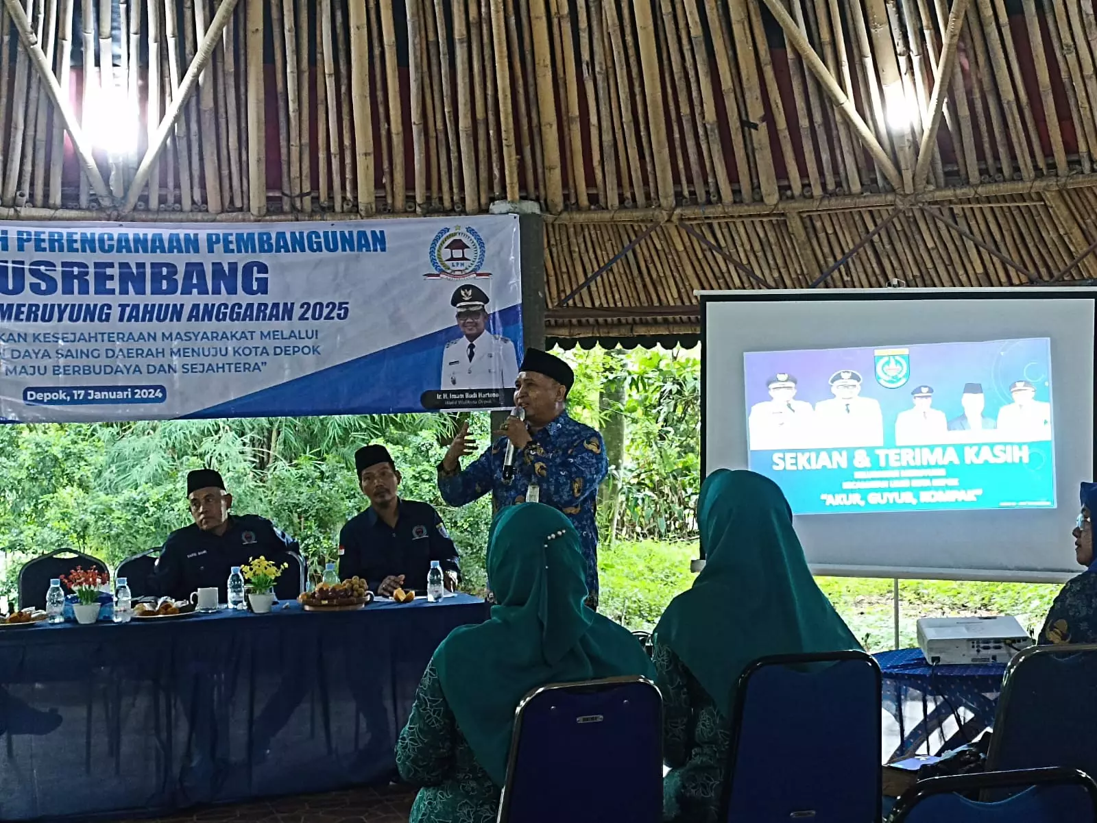 Tahun 2025, Kelurahan Meruyung Prioritaskan Pembangunan Fisik