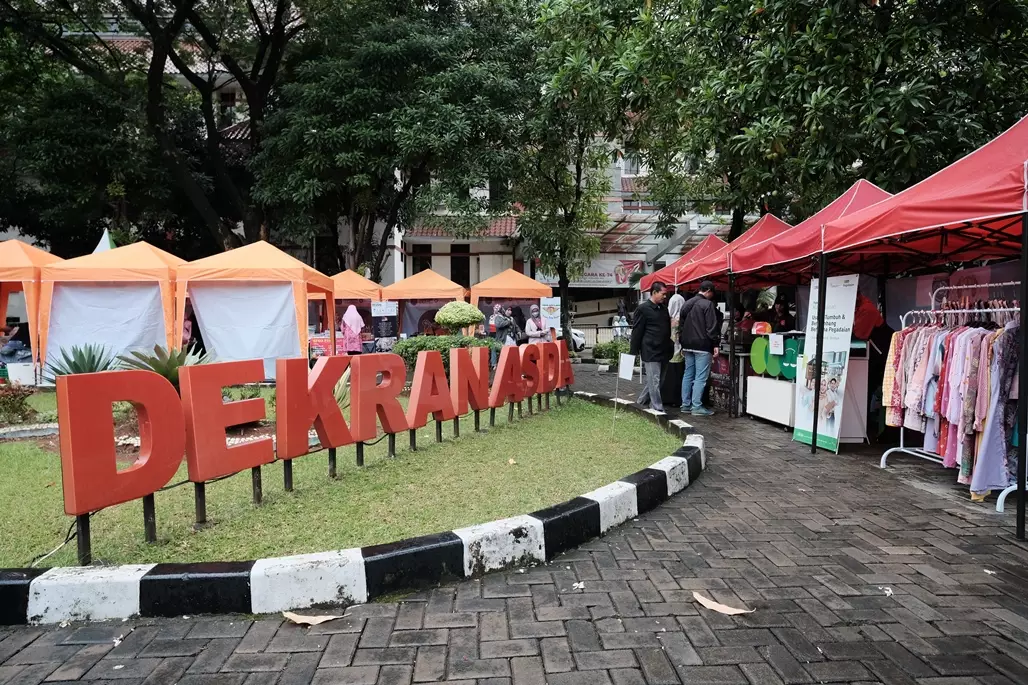 Produk UMKM Sukmaberjaya Ramaikan Halaman Dekranasda Depok
