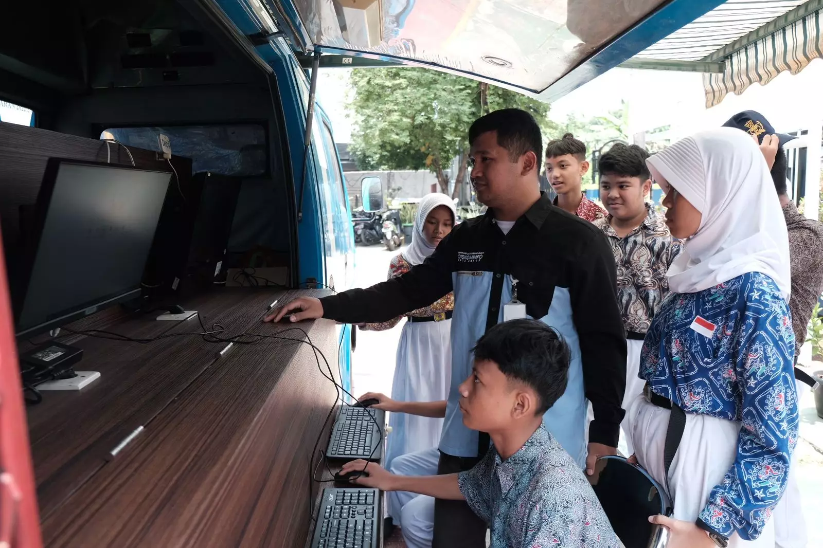 Sosialisasi Program MCAP Diskominfo Diapresiasi Pihak SMP 5 Depok