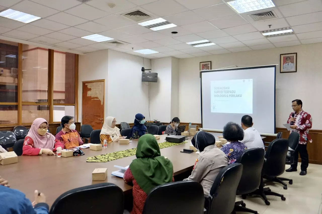 Dinkes Gelar Sosialisasi Survei Terpadu Biologis dan Perilaku