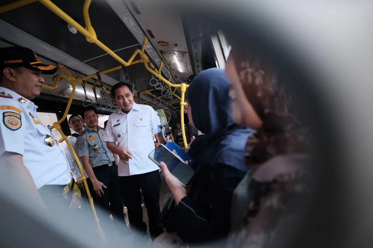 Trayek Baru TransJabodetabek Sawangan–Lebak Bulus Resmi Beroperasi