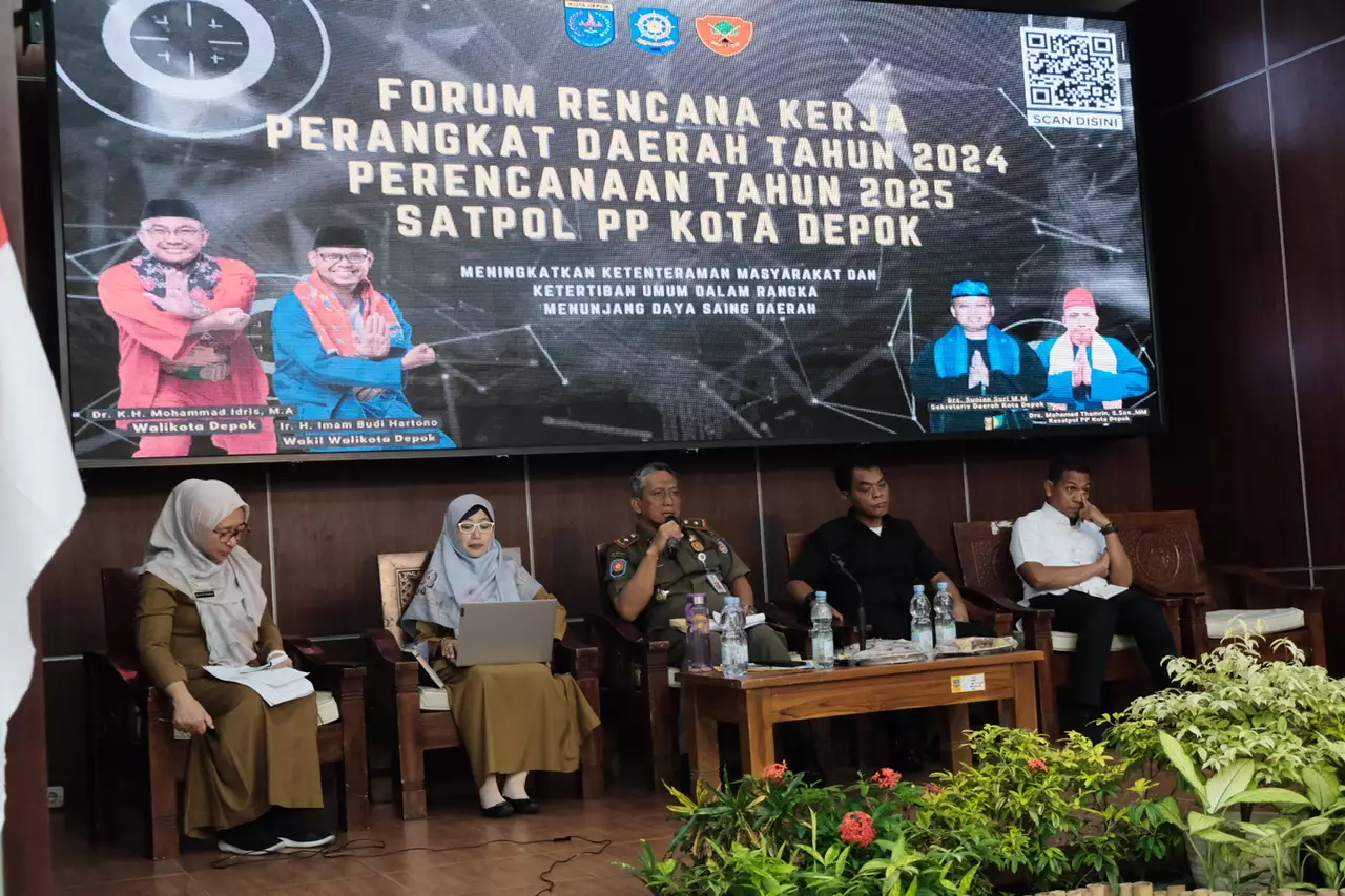 Satpol PP Kota Depok Gelar Forum Renja Tahun 2025