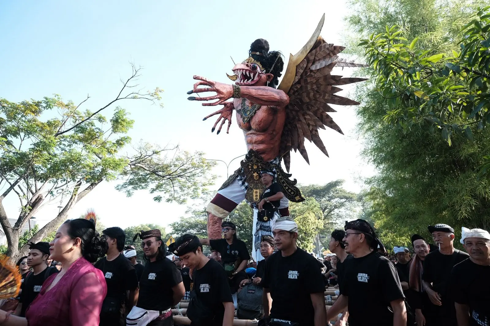 Ogoh-ogoh dan Budaya Bali Ikut Meriahkan Lebaran Depok 2025