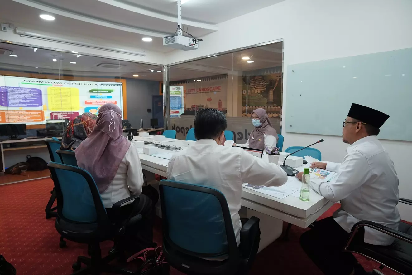 Wakil Wali Kota Depok Hadiri Evaluasi Program Smart City