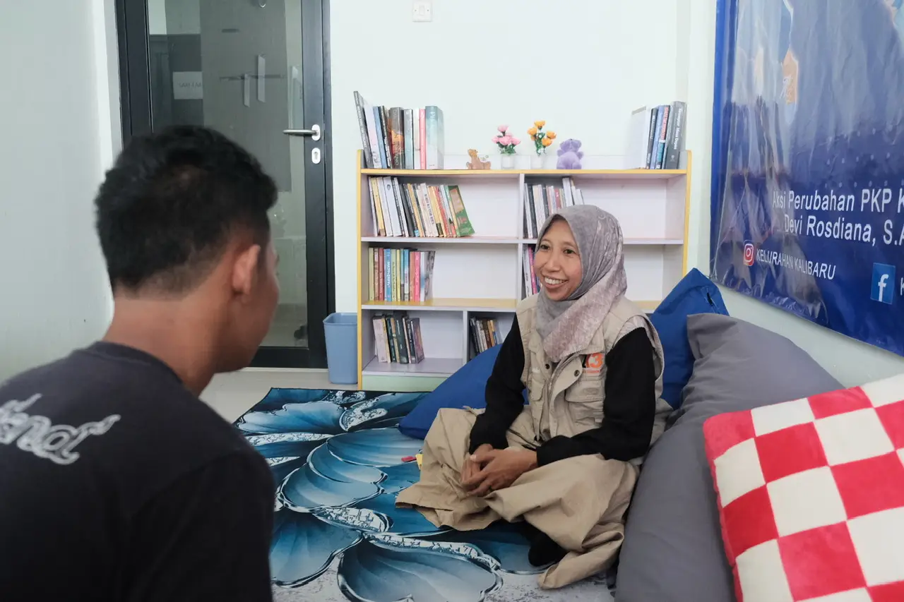 Kendalikan Kenakalan Remaja, Kelurahan Kalibaru Sediakan Ruang Konseling Bintik Genzis