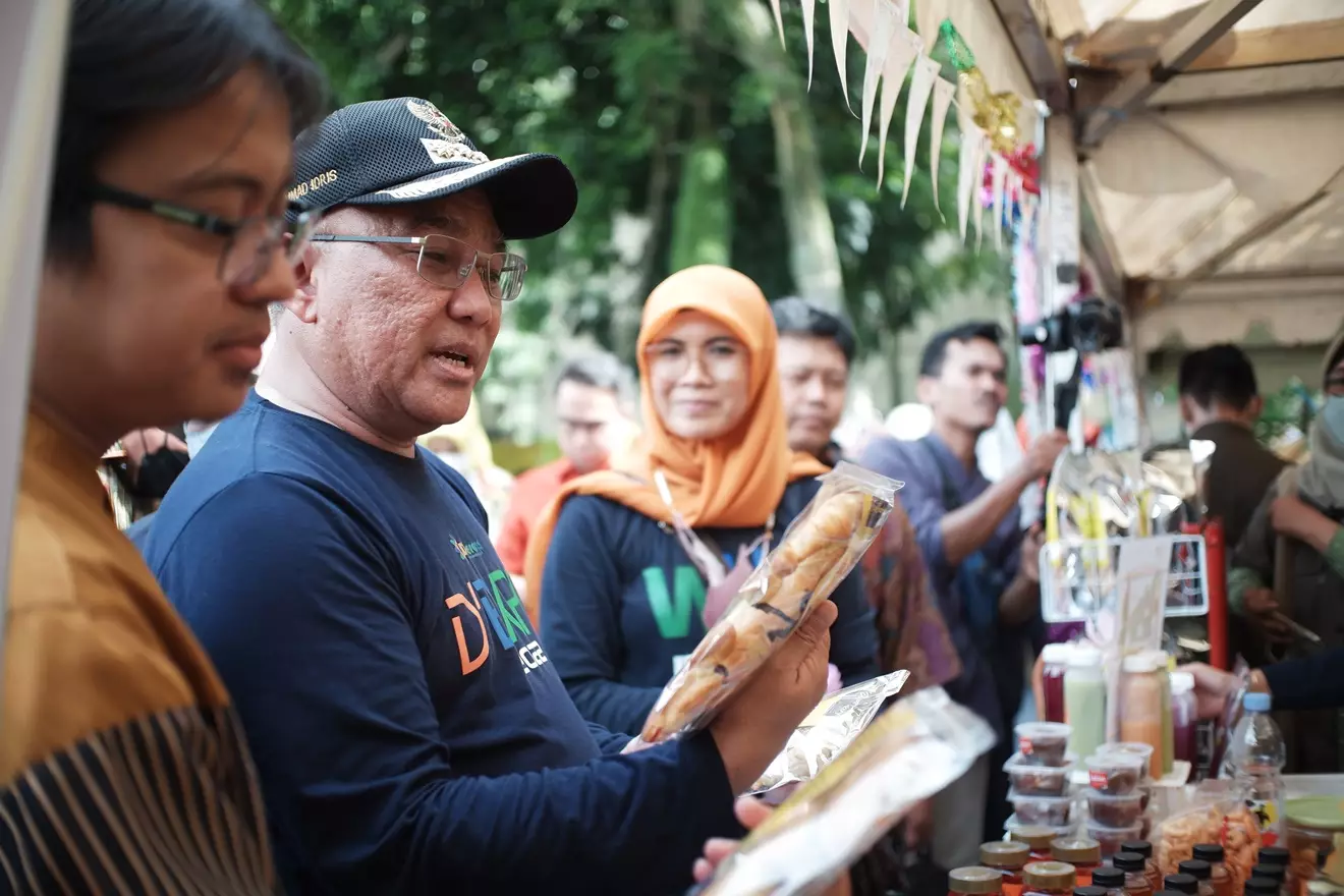 Wali Kota Kunjungi Stan UMKM di Depok Expo 2022