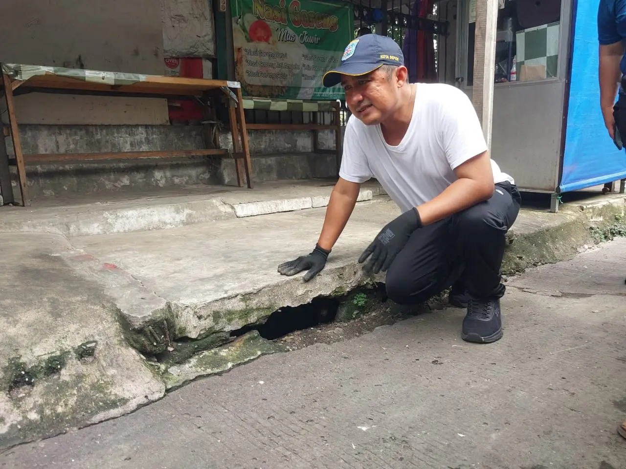 Wawalkot Depok Ungkap Sejumlah Temuan Usai Inspeksi Drainase di Pasar Kemiri, Siapkan Langkah Antisipasi