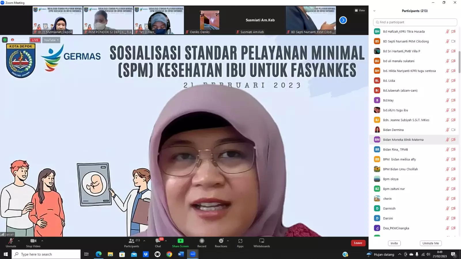 Tingkatkan Cakupan Pelaksanaan SPM Pengelolaan Pelayanan Kesehatan Ibu, Dinkes Depok Gelar Sosialisasi