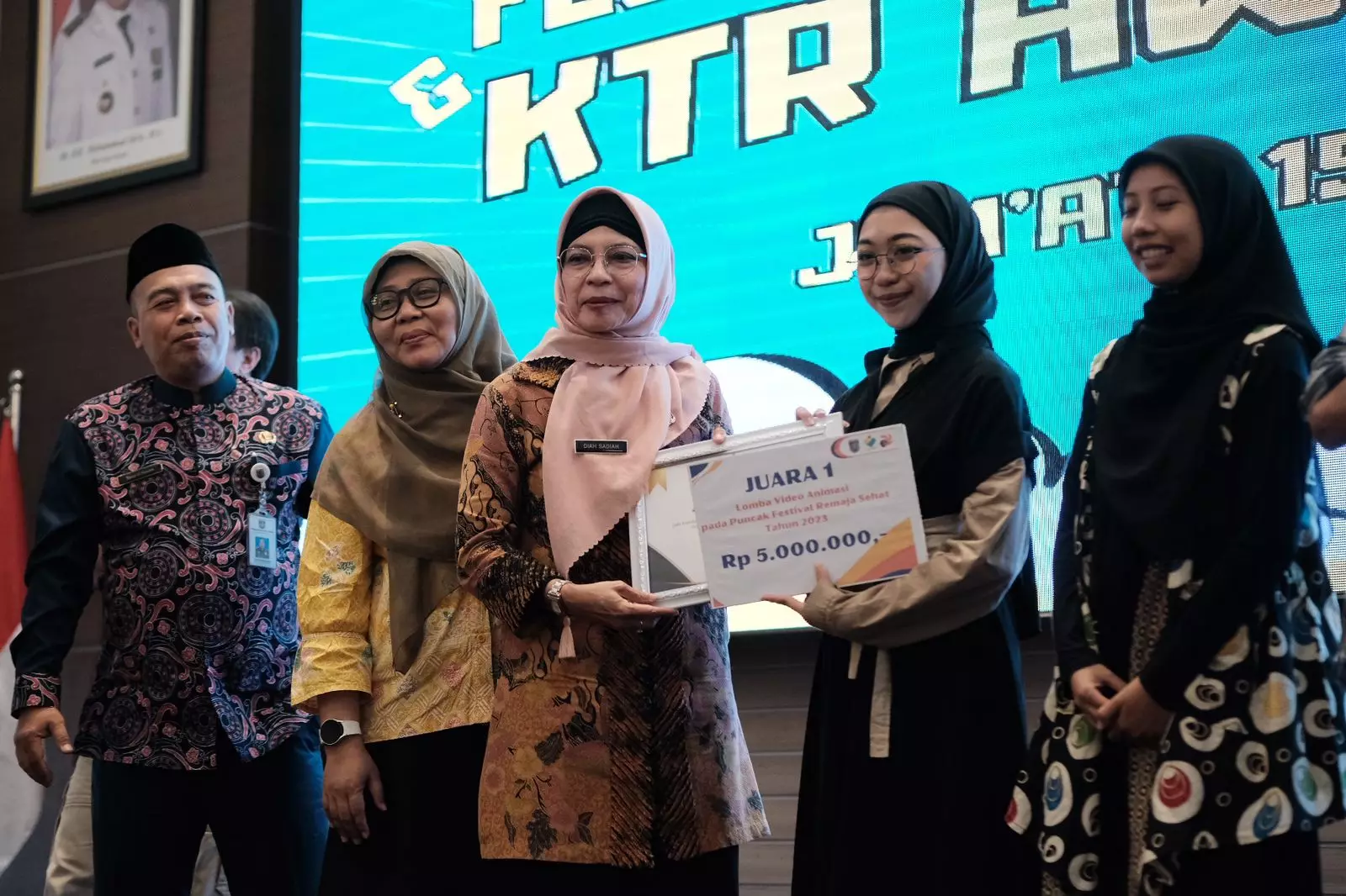 Selamat! Ini Para Pemenang Lomba Festival Remaja Sehat dan KTR Award 2023