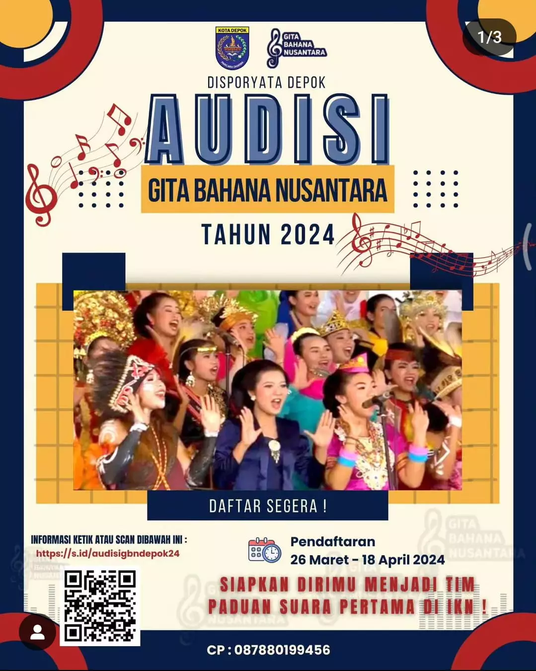 Audisi GBN 2024, Berikut Daftar Lagu dan Materi yang Musti Dikuasai