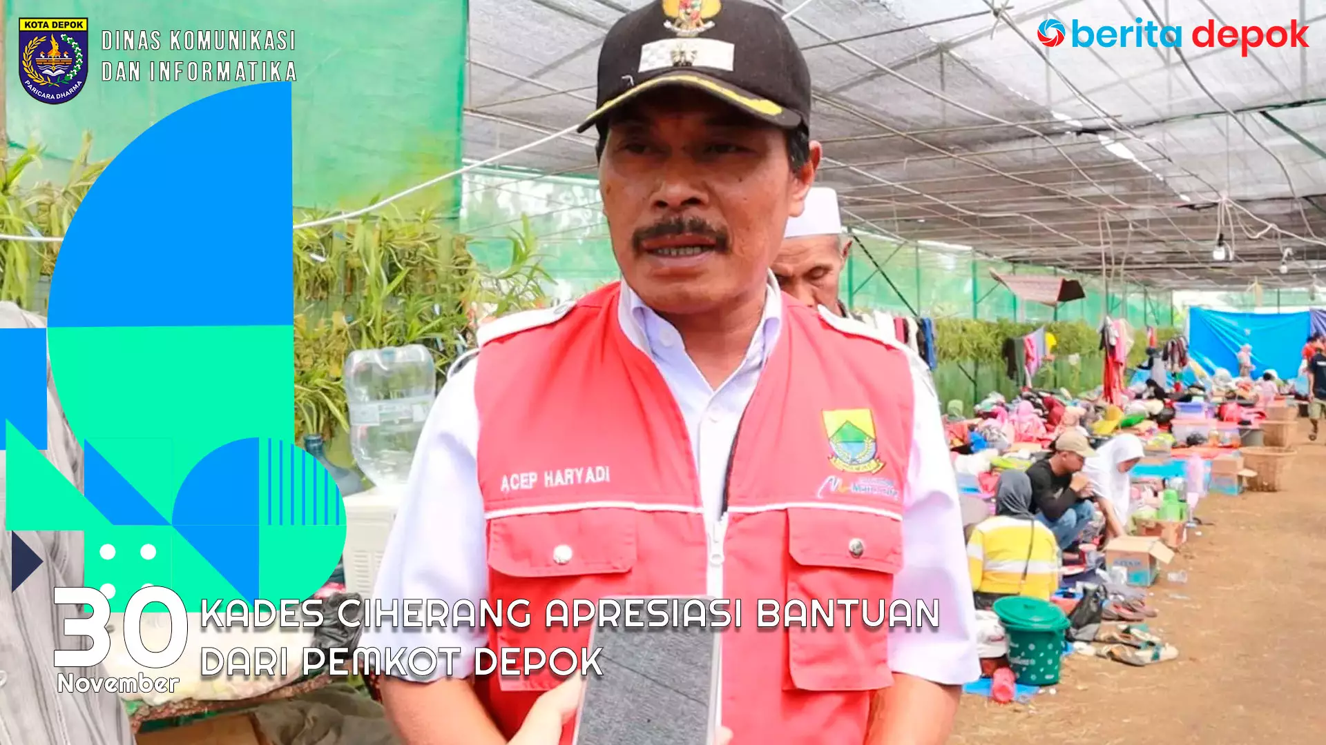 Video: Kades Ciherang Apresiasi Bantuan dari Pemkot Depok