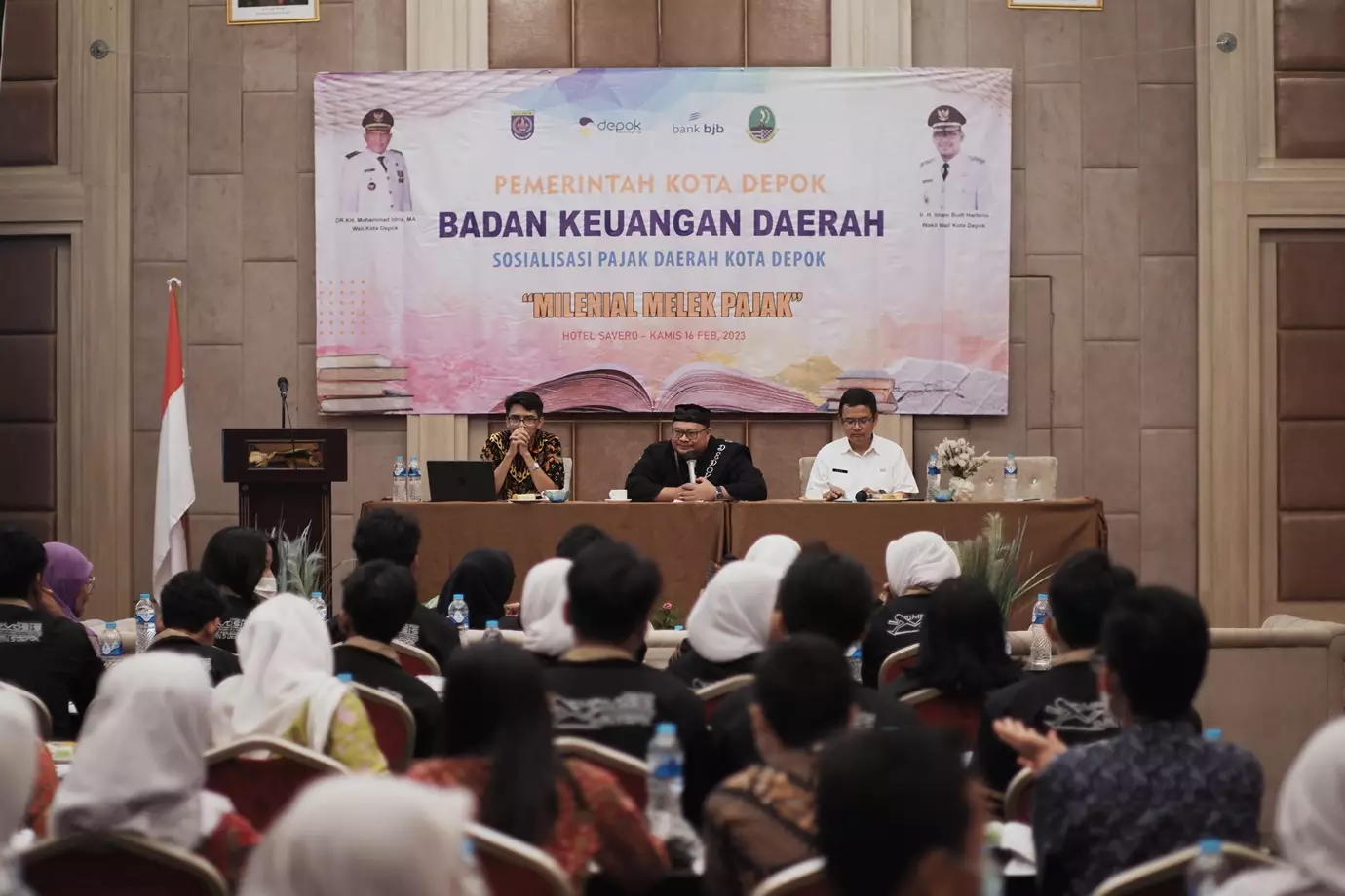 BKD Depok Gelar Sosialisasi Pajak Daerah Kepada Pelajar SMA