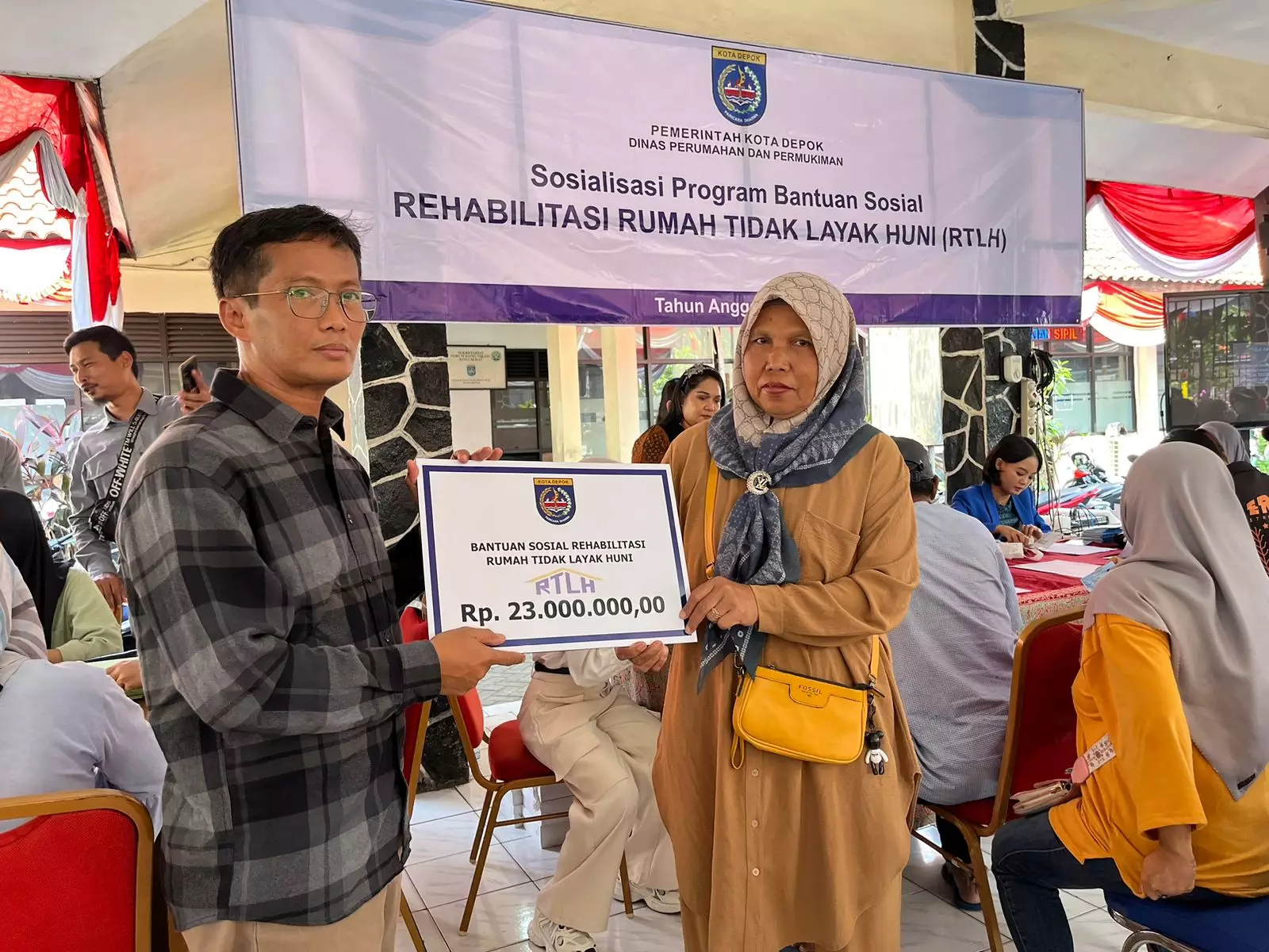 168 RTLH di Kecamatan Panmas Diperbaiki