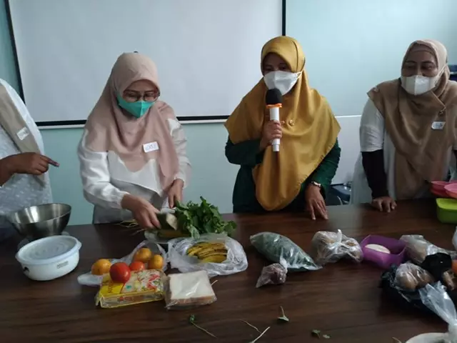 Cegah Stunting, UPTD Puskesmas Limo Latih Kader Posyandu tentang PMBA