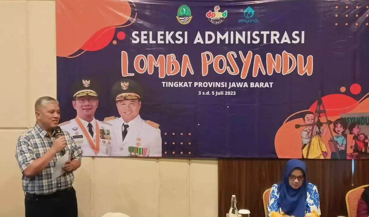 Ikuti Lomba Posyandu Provinsi, Penampilan Kota Depok Dipuji