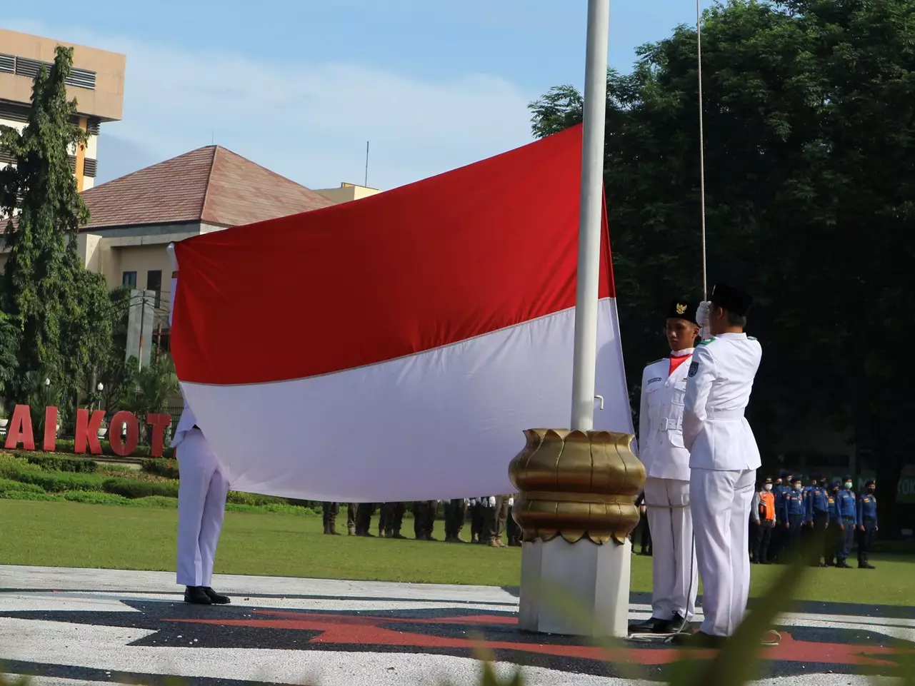 Pemuda Depok Ikut Serta pada Upacara Peringatan Hari Sumpah Pemuda ke-94 Tingkat Kota Depok