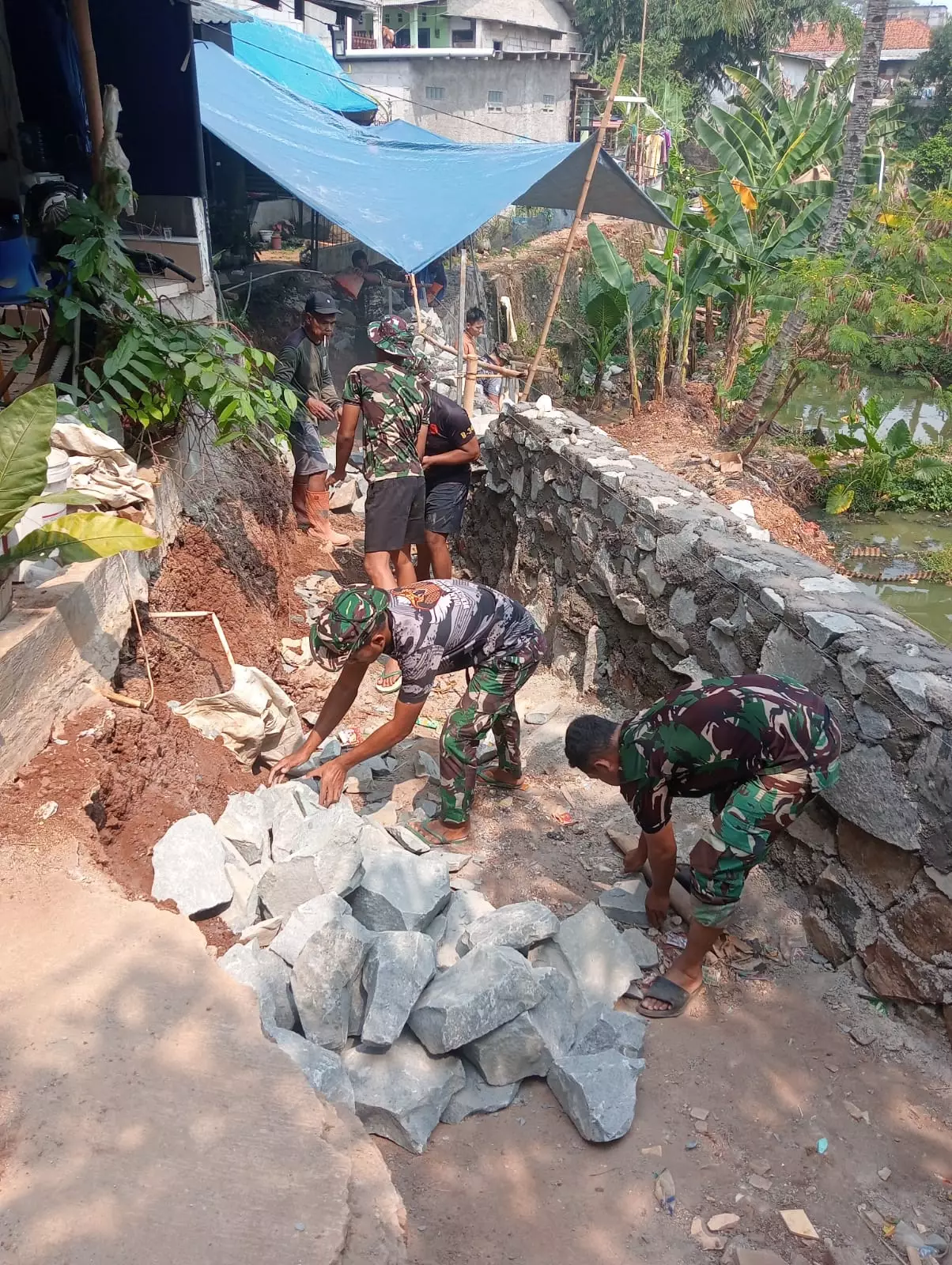 Capaian Pembangunan Fisik di TMMD Kodim Depok