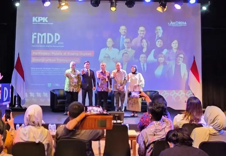 Perkuat Integritas Publik, Diskominfo Depok Hadiri Festival Media Digital KPK