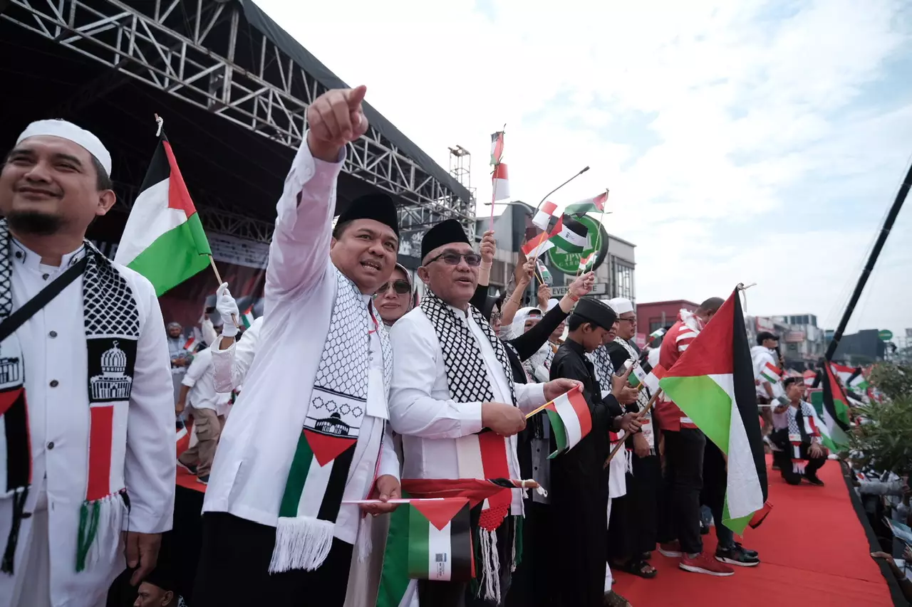 Ikut Aksi Bela Palestina, Wali Kota Depok Ajak Berdonasi