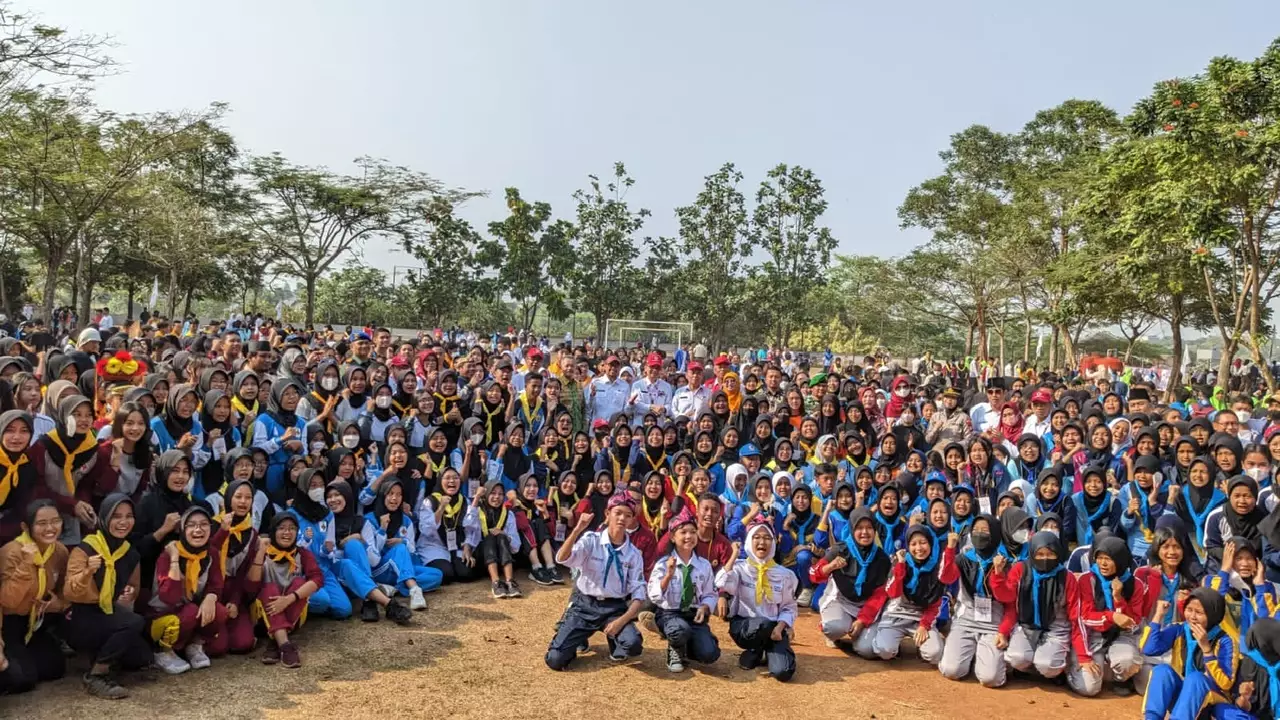 PMI Depok Gelar Lomba Kepalangmerahan PMR Tingkat Kota