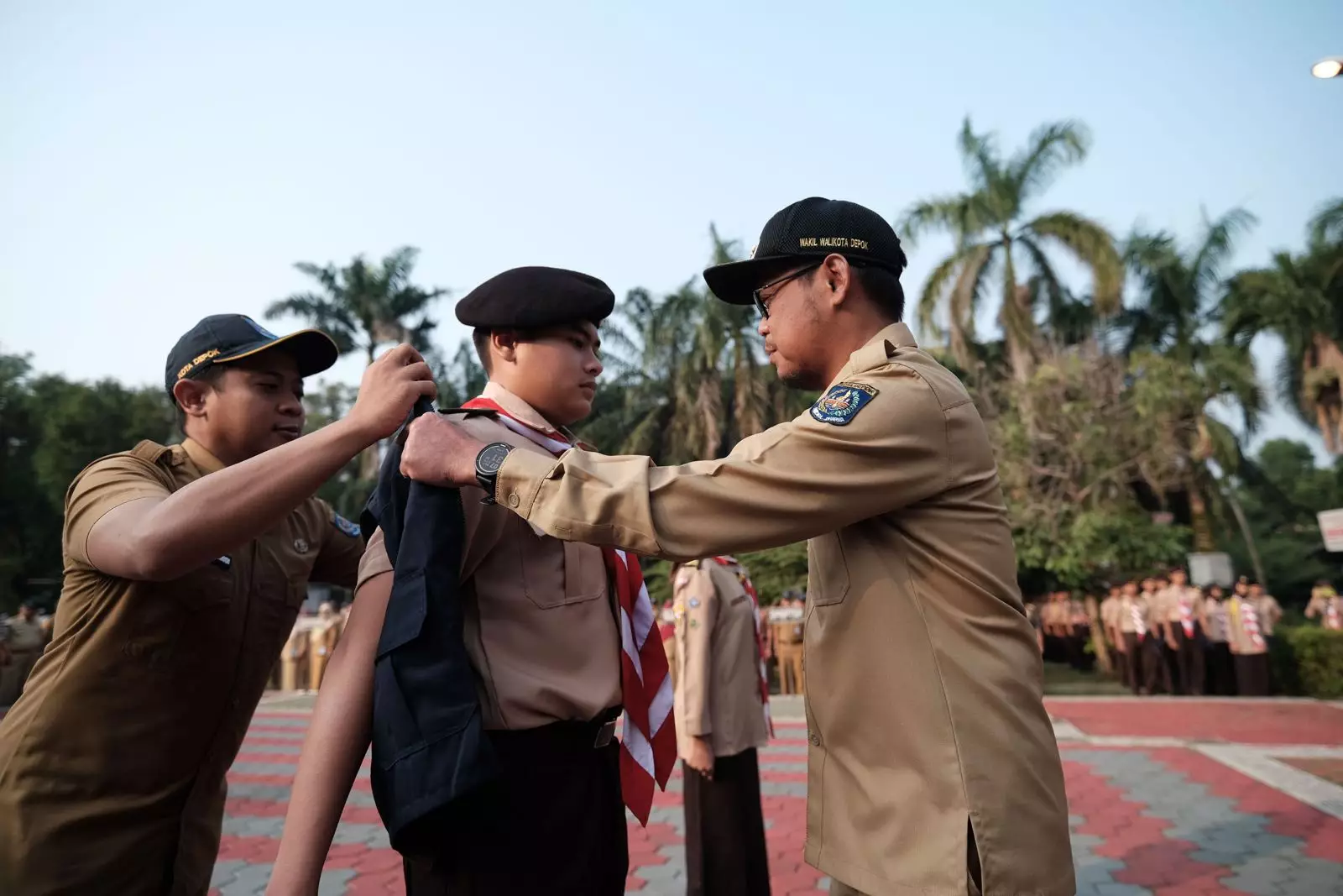 Lepas Kontingen Kota Depok ke Raimuna Nasional XII, Bang Imam: Harus Punya Mental Baja